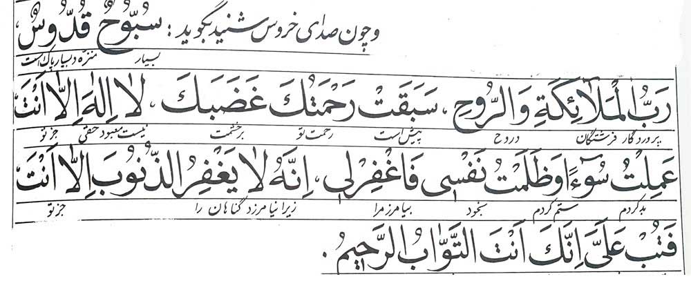 دعا هنگامیکه نیمه شب صدای خروس را می شنوید.